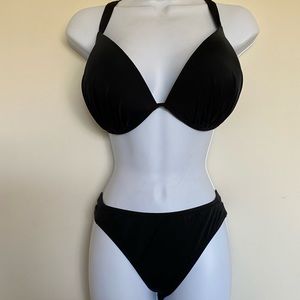 Victoria’s Secret Sexy Black Two Piece 36DD L